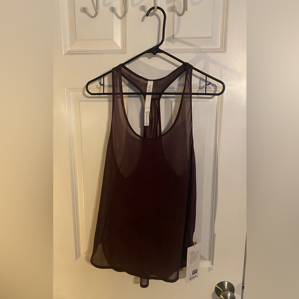 Lululemon mesh tank